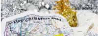 Image of xMas decs and personalised map